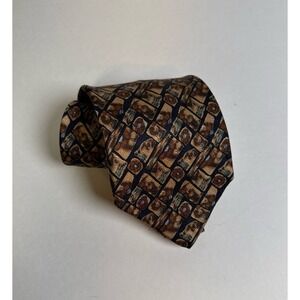 Grateful Dead J Garcia Imported Silk Textured‎ Tie classic abstract